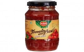 Del Monte Tomato and Basil Pasta Sauce  Glass Jar  350 grams